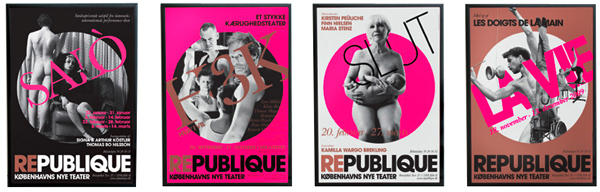 Scandinavian DesignLab Republique Teater Plakat