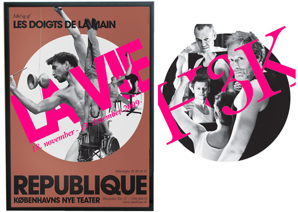 Scandinavian DesignLab Republique Teater Plakat