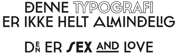 typografi